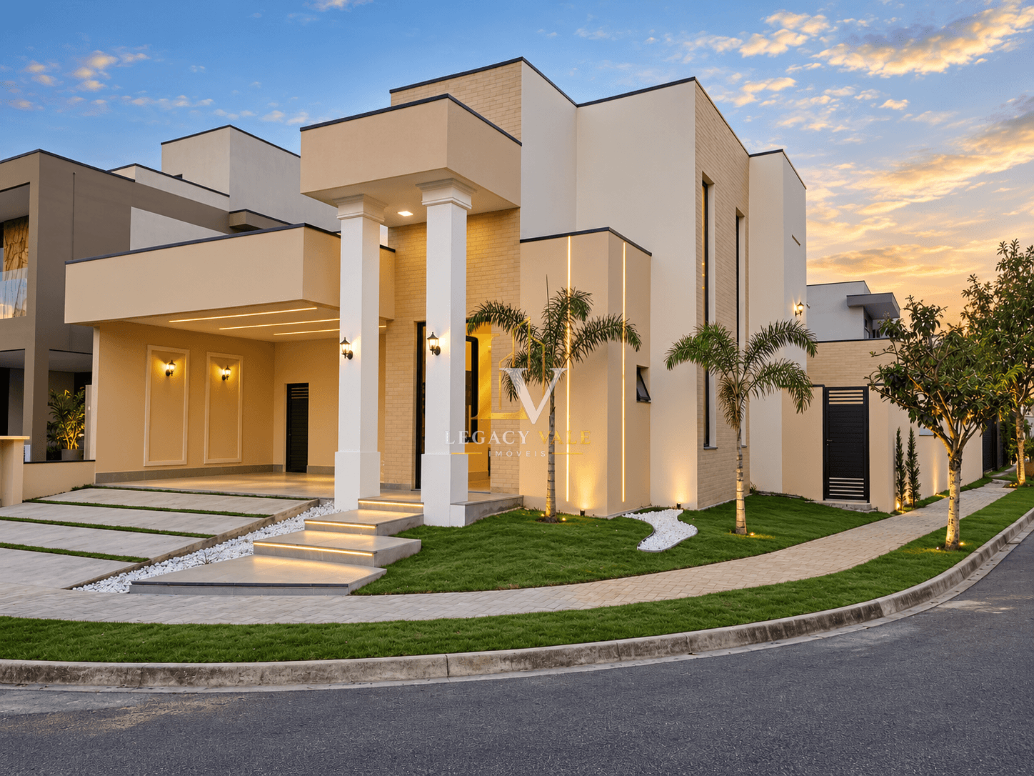 CASA BEVERLY HILLS NO CONDOMÍNIO OUROVILLE - TAUBATÉ - 201M²