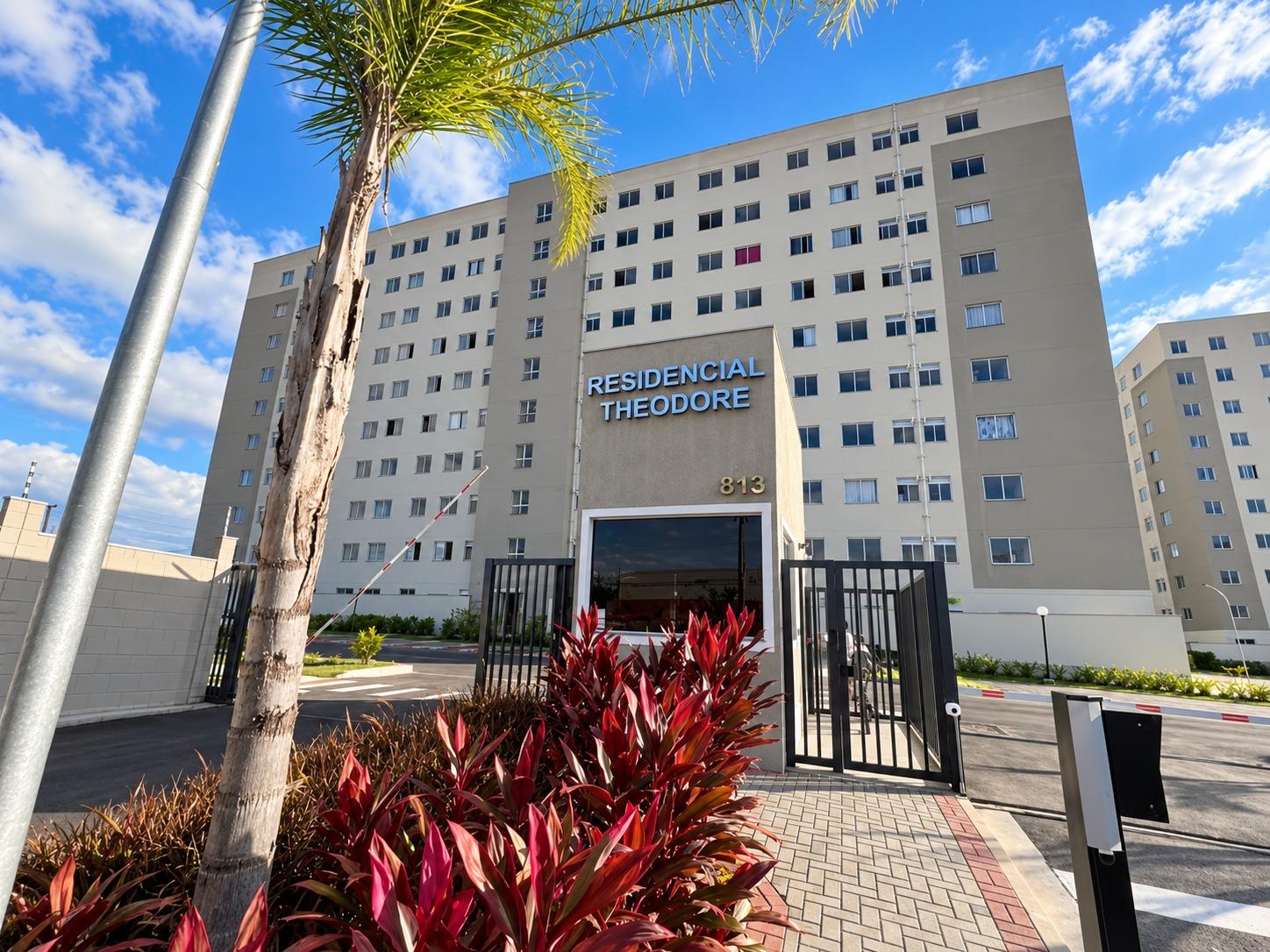 APARTAMENTO COM QUINTAL NO EDIFÍCIO THEODORE - VILA PROSPERIDADE, TAUBATÉ - 52M²